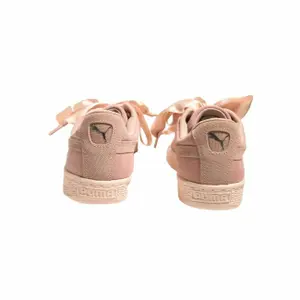 Bőr sportcipő nőknek Suede Heart Pebble image-6