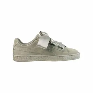 Damen Wildleder Herz Kiesel Turnschuhe image-1