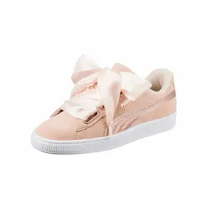 Damen Wildleder Herz lunalux Turnschuhe image-3