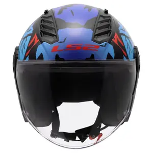 Jet motorcykelhjelm LS2 OF616 Airflow II Zombie II image-1