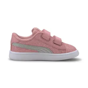 Baby girl sneakers Puma smash v2 glitz image-0