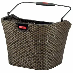 Panier avant tressé sans adaptateur Klickfix 16L image-0