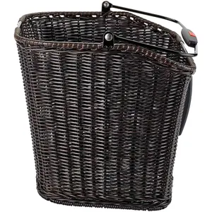 Cesta delantera de bicicleta tejida sin adaptador Klickfix image-3