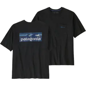 T-shirt Patagonia Boardshort Logo Pocket Responsibili image-0
