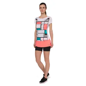 T-shirt til kvinder Macron running peggy image-2
