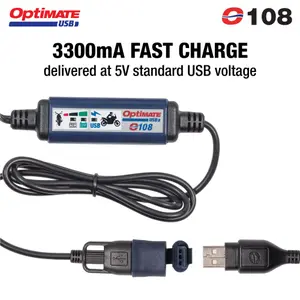 Usb charger Tecmate Lithium image-4