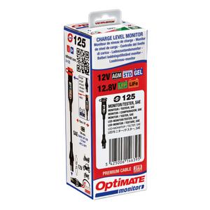 Caricabatterie per moto Tecmate Optimate monitor O-125 image-2