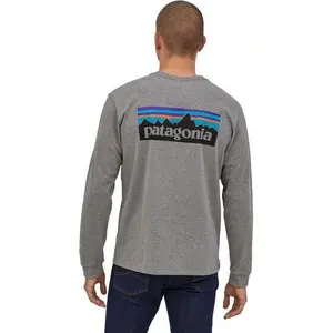 Μπλούζα με μακριά μανίκια Patagonia P-6 Logo Responsibili image-1