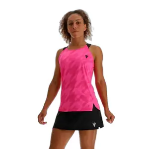 Women's tank top Macron padel printed image-0
