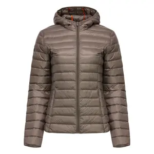 Damska kurtka puchowa Jott Cloe basic taupe image-0