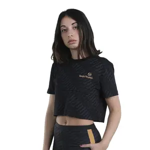 Women's crop top T-shirt Sergio Tacchini Navia image-0