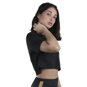 Women's crop top T-shirt Sergio Tacchini Navia image-2