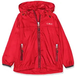 Waterproof hooded jacket for kids CMP image-0
