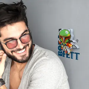 Mini lamp 3D Light FX Boba Fett 3D image-4