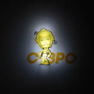 Mini lamp 3D Light FX C-3PO 3D image-1