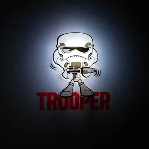 Mini lamp 3D Light FX Storm Trooper 3D image-1
