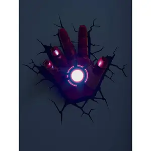 Led-Lampe 3D Light FX Avengers Iron Man Hand image-1