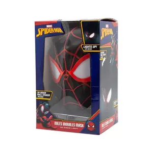 Spider-man miles morales faccia 3d lampada a led 3D Light FX Marvel image-3