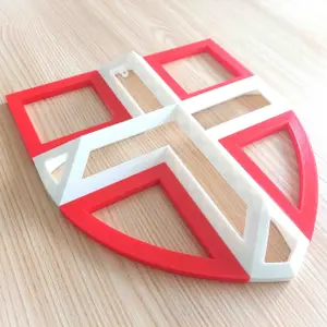 Wall decoration - croix de savoie moyen 3Design Product image-1