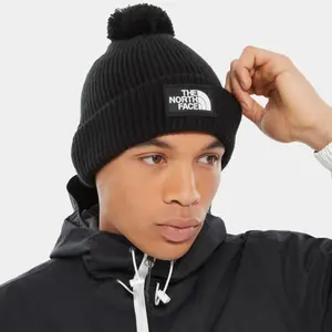 Bonnet with pompom The North Face Logo Carré image-4