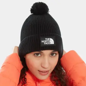 Bonnet with pompom The North Face Logo Carré image-3