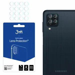 Conjunto de 4 tampas de lente 3MK Samsung Galaxy M22 image-0