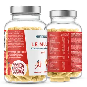 Complément Alimentaire Multivitamines - 90 gélules – Nutri&Co image-1