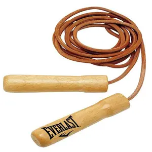 Cuerda de saltar de cuero sin peso 2,40m Everlast image-0