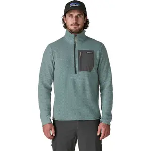 Pull polaire col zippé Patagonia R1 Air image-1