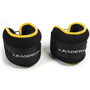 Weighted wrist/ankle bands Leader Fit 0,5kg (x2) image-0