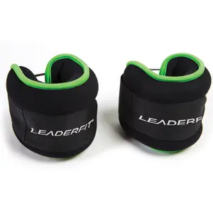Weighted wrist/ankle bands Leader Fit 1kg (x2) image-0