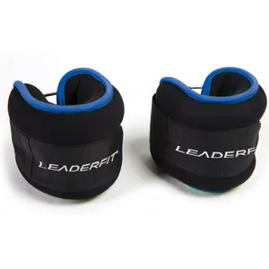 Weighted wrist/ankle bands Leader Fit 2kg (x2) image-0