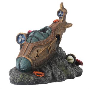 234-469118-nedsaenket-dekoration-til-undervandsakvarium-aqua-della-steampunk-monstret-14-7x8-9x13-3-cm