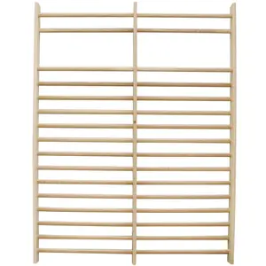 Peldaños dobles de madera Leader Fit image-0