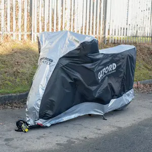 Stretch cut motorcycle cover, waterproof size s Oxford Aquatex image-1
