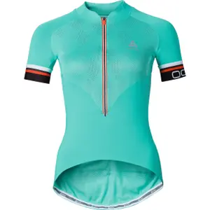 Camiseta mujer Odlo 1/2 zip Breathe image-0