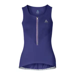 Camiseta de mujer Odlo s/l 1/2 zip Breathe image-0