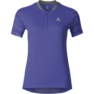 Camiseta mujer Odlo 1/2 zip Morzine image-0