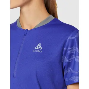 Women's swimsuit Odlo 1/2 zip Morzine image-4