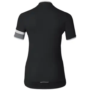 Maillot de mujer 1/2 cremallera Odlo manches courtes col montant Breeze image-1