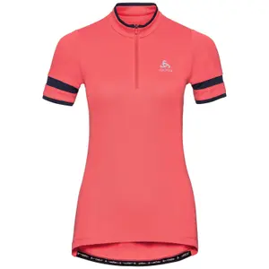 Maillot de mujer 1/2 cremallera Odlo manches courtes col montant Breeze image-0