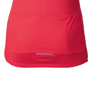 Maillot de mujer 1/2 cremallera Odlo manches courtes col montant Breeze image-2