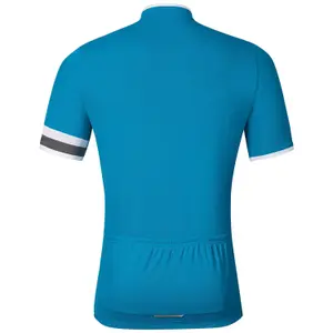 1/2 cremallera Camiseta Odlo manches courtes col montant Breeze image-1