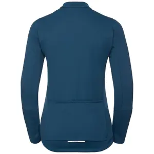 Maillot de mujer Odlo zippé manches longues et col montant Lombardia Warm image-1