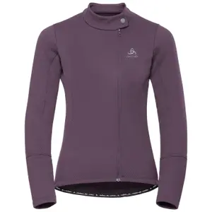 Camiseta mujer Odlo zippé manches longues et col montant Lombardia Warm image-0