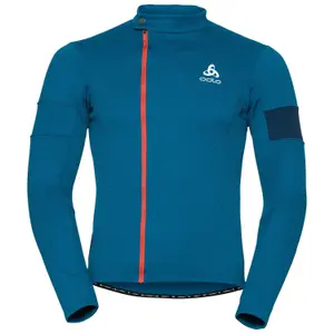 Jersey Odlo zippé manches longues et col montant Lombardia Warm image-0