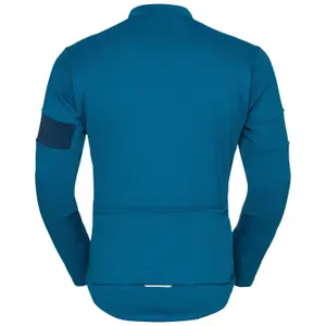 Jersey Odlo zippé manches longues et col montant Lombardia Warm image-1