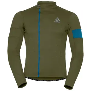 Camiseta Odlo zippé manches longues et col montant Lombardia Warm image-0