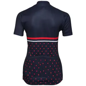 Camiseta mujer Odlo Cycle zippé à manches courtes Element image-1