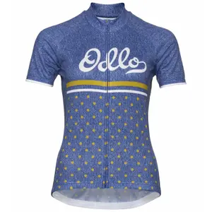 Maillot de mujer Odlo Cycle zippé à manches courtes Element image-0